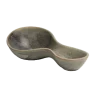 Handcrafted Stoneware Twin Bowl in Stone Finish - 23 x 8 x 5 cm - Case of 6