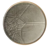 Hand Sculpted Stoneware Texture Plate in Stone Finish - Dia: 30 cm H: 2 cm - Case of 6