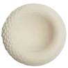 Hand Sculpted Stoneware Dragon Bowl in Clear White Finish - Dia: 20 cm H: 5 cm - Case of 6
