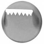 Ateco 897 - Ribbon Pastry Tip - Stainless Steel