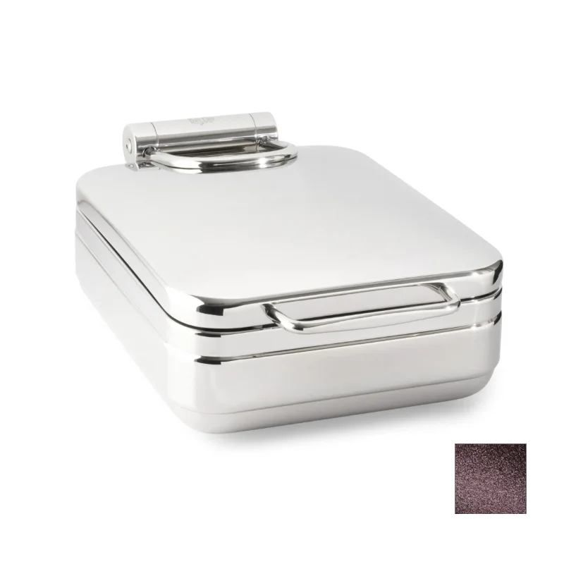 Bon Chef Stainless Steel Chafer - Half Size - Square - 4.25 qt. Bon Chef Stainless Steel Chafer - Half Size - Square - 4.25 qt.
