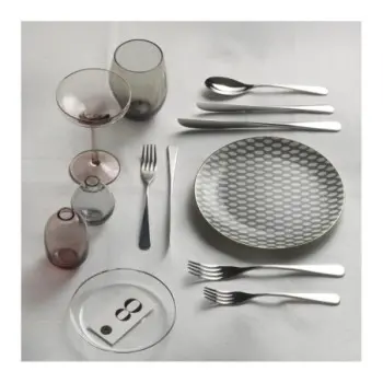 Pintinox Stainless Steel Elegant Audrey Butter Spreader - Set of 24