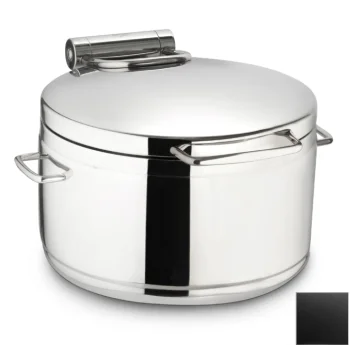 Bon Chef Black Finish Soup Chafer - 11.5 qt.