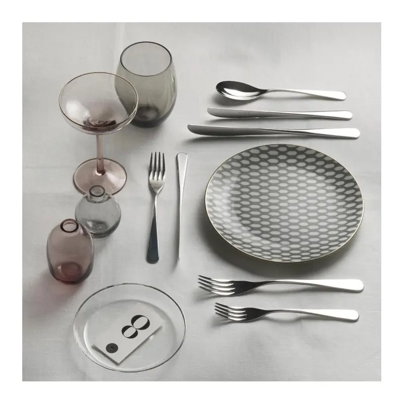 Pintinox Stainless Steel Elegant Audrey Asian Set - Set of 24 Pintinox Stainless Steel Elegant Audrey Asian Set - Set of 24