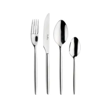 Pintinox Stainless Steel Elegant Style Dessert Fork - Set of 24