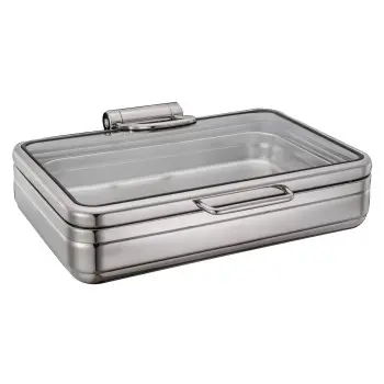 Bon Chef Magnifico Induction Chafer - Full Size - 8 qt. - NERO Finish