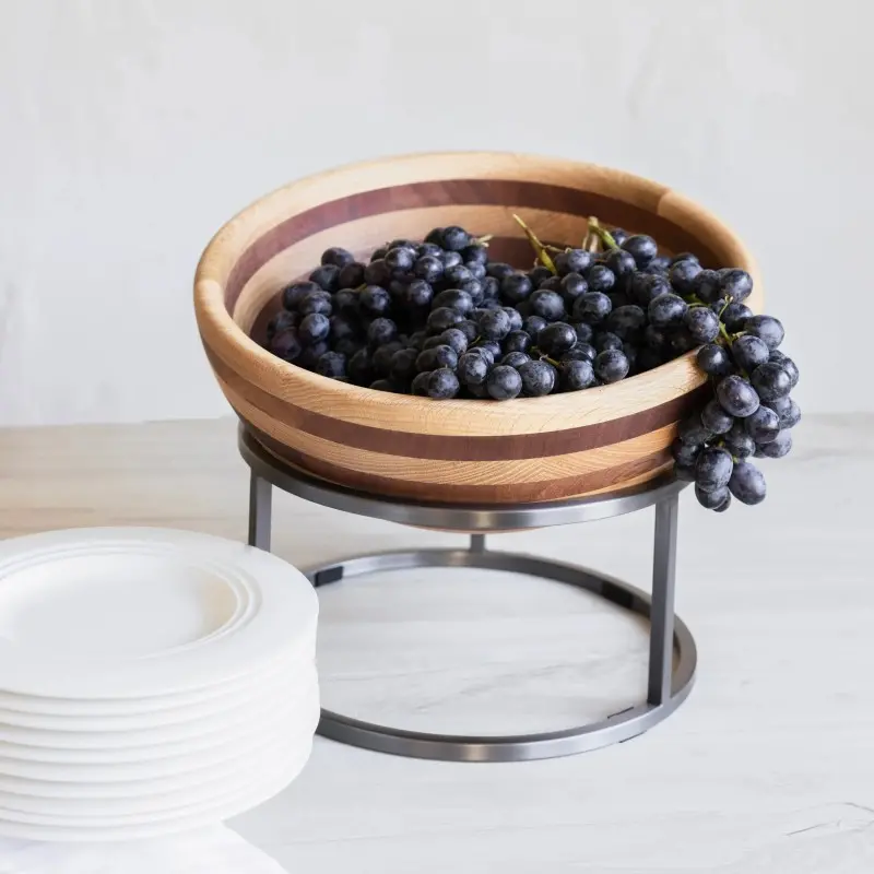 Bon Chef Buffet Riser - Round - 10.6" x 5.3"