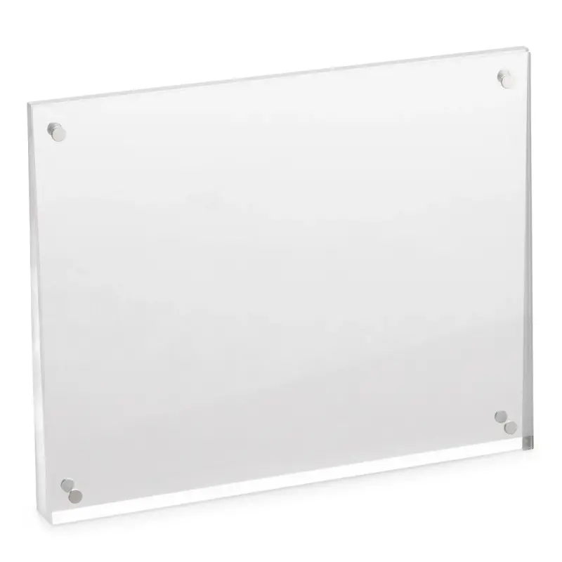 Bon Chef Angled Acrylic Table Sign - Magnetized - 9" x 7" x 1" Bon Chef Angled Acrylic Table Sign - Magnetized - 9" x 7" x 1"