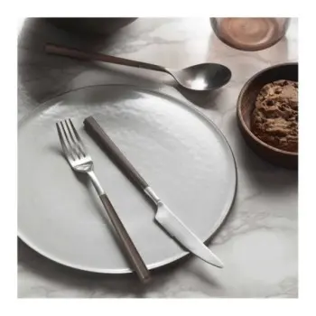 Pintinox Stainless Steel Elegant Hive Merlot Table Spoon - Set of 24