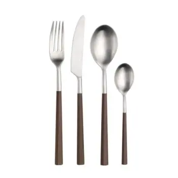 Pintinox Stainless Steel Elegant Hive Merlot Table Knife - Set of 24