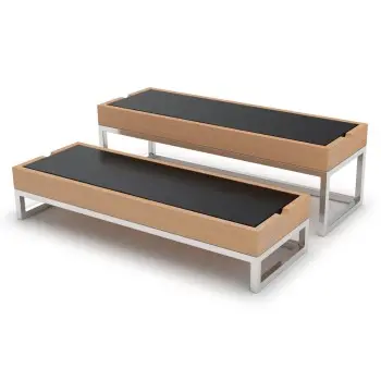Bon Chef Stainless Steel Riser - 15.5" x 5.5" x 2"