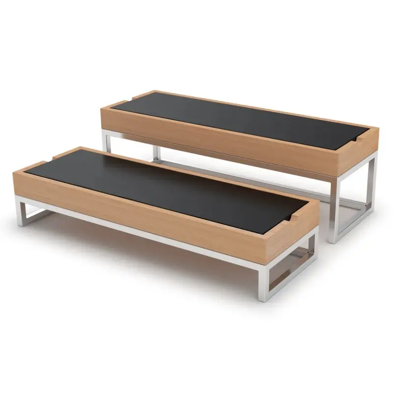 Bon Chef Stainless Steel Riser - 15.5" x 5.5" x 2" Bon Chef Stainless Steel Riser - 15.5" x 5.5" x 2"