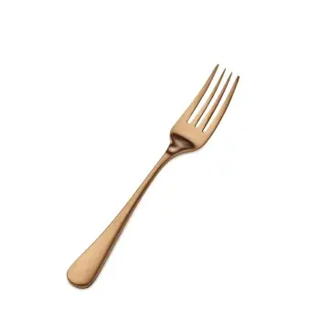 Bon Chef Como Salad Fork - 7" - Rose Gold Matte - Set of 12