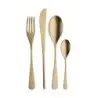 Pintinox Stainless Steel Elegant Audrey Velvet Honey Tea/Coffee Spoon - Set of 24