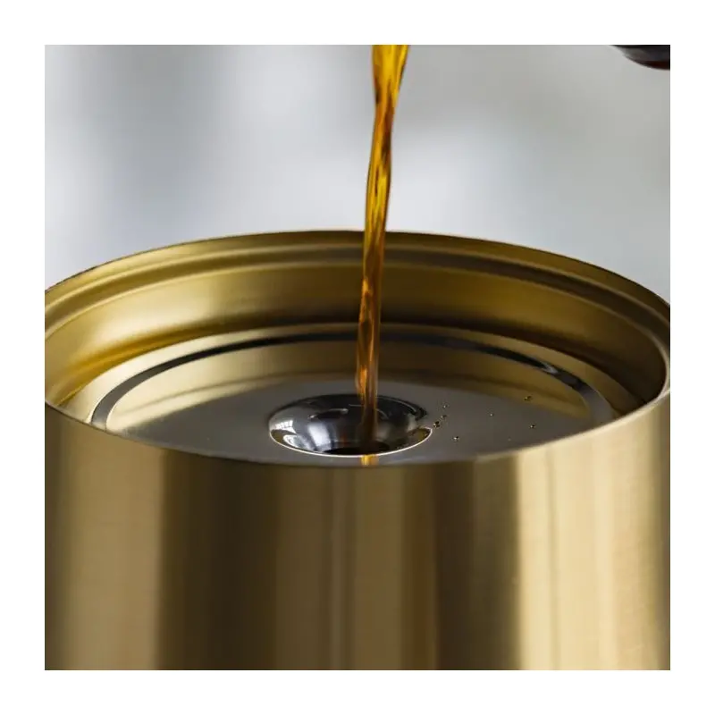 Service Ideas Brushes Stainless Steel Insulated 1.5 Gal. Coffee Urns Round Legs w/Flat Lid - Rose Gold Service Ideas Brushes Stainless Steel Insulated 1.5 Gal. Coffee Urns Round Legs w/Flat Lid - Rose Gold