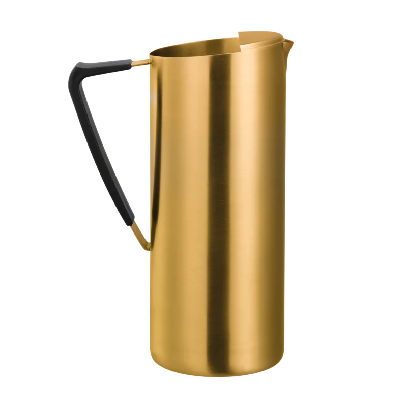 Service Ideas Water Pitcher 64 Ounce Vintage Gold Finish