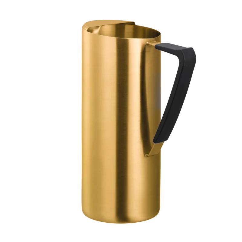 Service Ideas Water Pitcher 64 Ounce Vintage Gold Finish