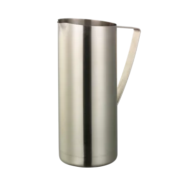 Service Ideas Water Pitcher 64 Ounce No Guard Brushed Finish