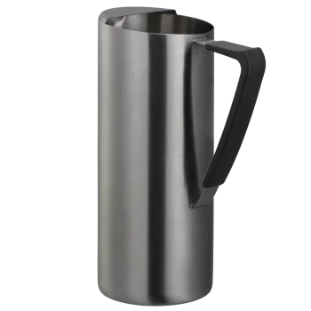 Service Ideas Water Pitcher 64 Ounce Dark Tungsten Finish