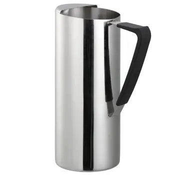 Service Ideas Water Pitcher 64 Ounce Polished Stainless Steel