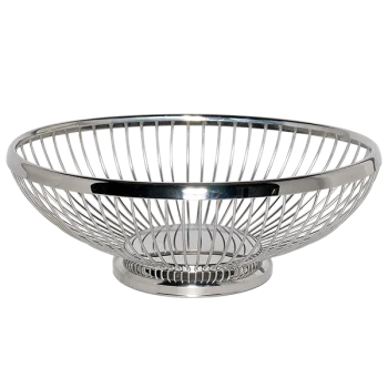 Service Ideas Wire Basket 9 Inch Oval