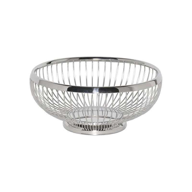 Service Ideas Wire Basket 7 Inch Round