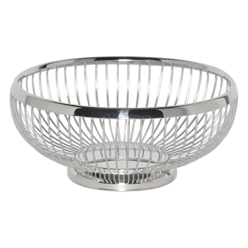 Service Ideas Wire Basket 8.5 Inch Round