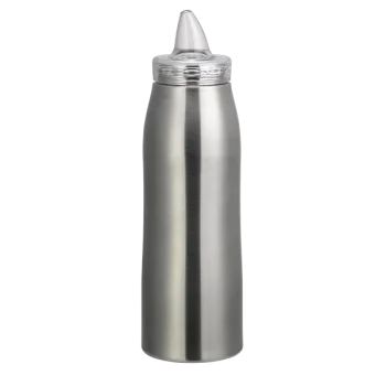 Service Ideas Versa Vacuum Insulated 1 Liter Brushed Finish With Cruet Lid