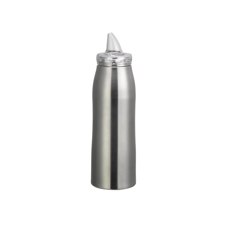 Service Ideas Versa Vacuum Insulated 1 Liter Brushed Finish With Cruet Lid