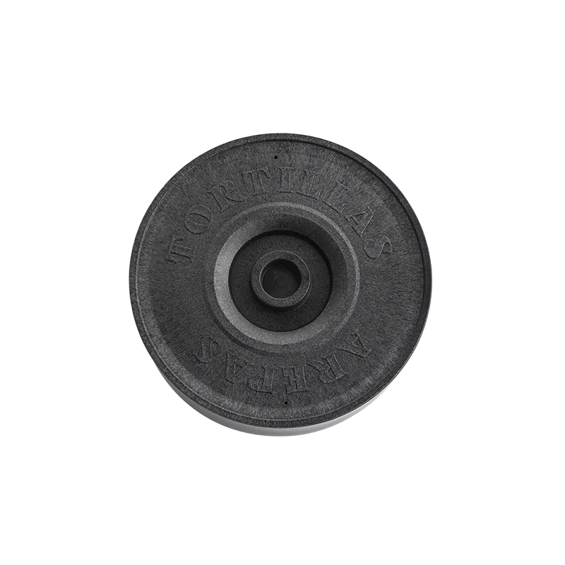 Service Ideas Tortilla Warmer 8.5 x 2.5 Inch Black