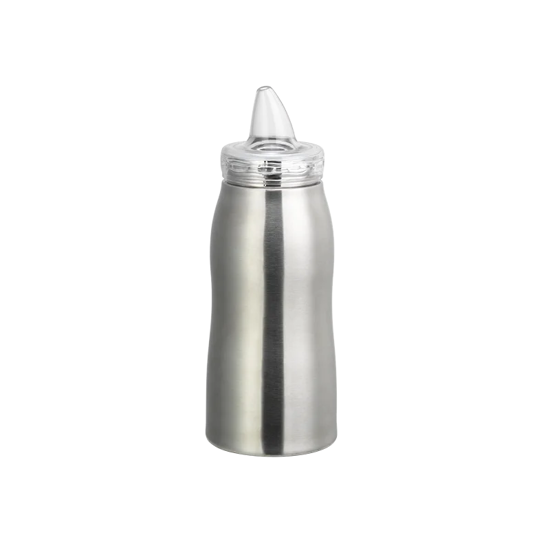 Service Ideas Versa Vacuum Insulated 0.7 Liter Brushed Finish With Cruet Lid