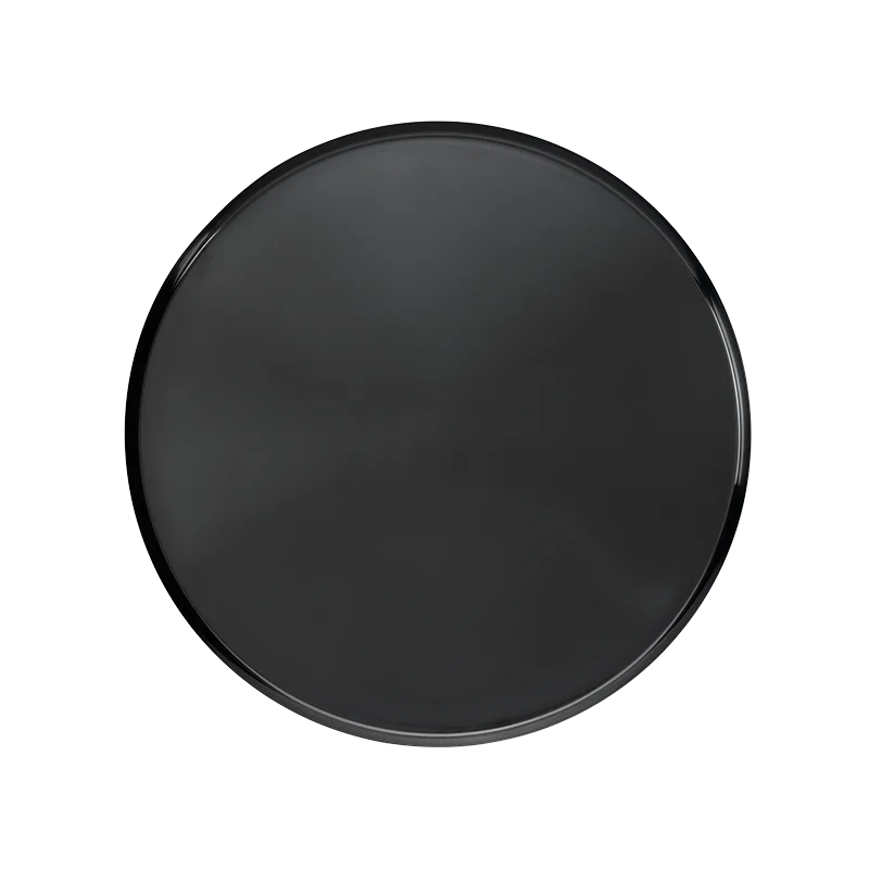 Service Ideas Modern Edge Tray 18 8 Stainless Steel With Removable Insert 14 Inch Black Onyx Finish