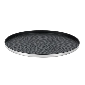 Service Ideas Modern Edge Tray 18 8 Stainless Steel With Removable Insert 12 Inch