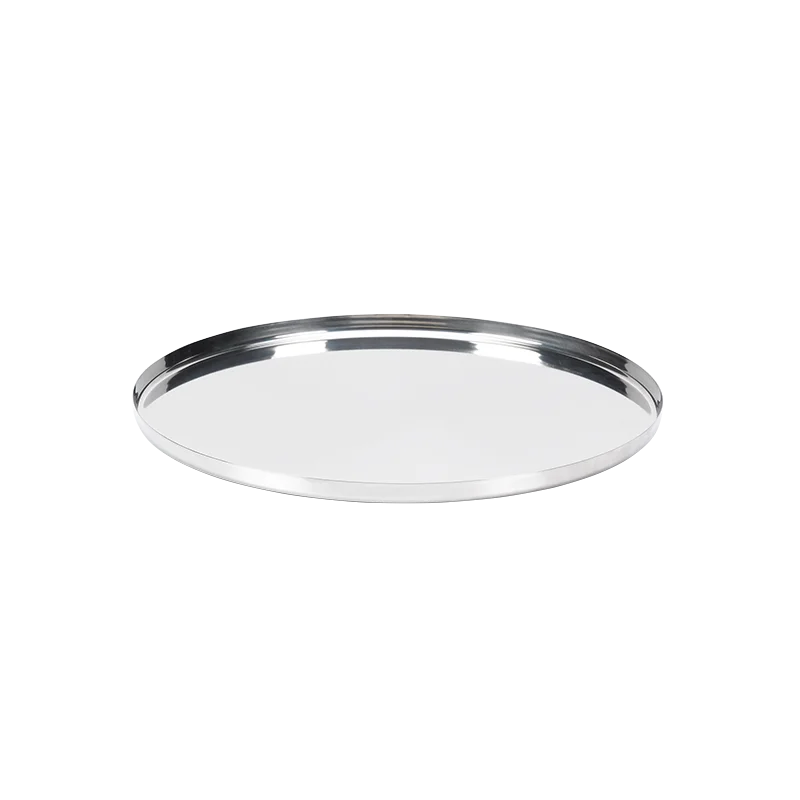Service Ideas Modern Edge Tray 18 8 Stainless Steel With Removable Insert 12 Inch