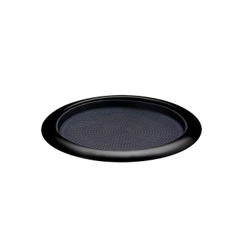 Service Ideas Tray 18 8 Stainless Steel With Removable Insert 11 x 9 Black Onyx PVD Finish