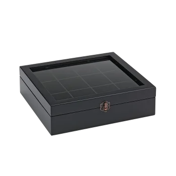 Service Ideas Tea Box Beech Wood 12 Compartment