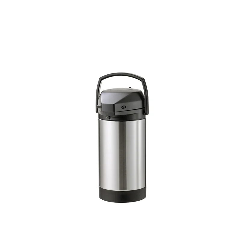 Service Ideas Airpot 3 Liter Pump Stainless Steel Lined Economy