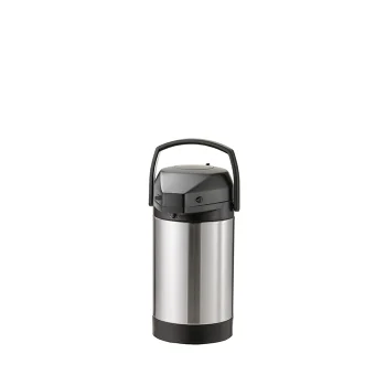 Service Ideas Airpot 2.5 Liter Pump Stainless Steel Lined