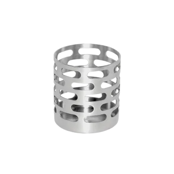 Service Ideas Sugar Stick Holder Stainless Steel Polished Finish