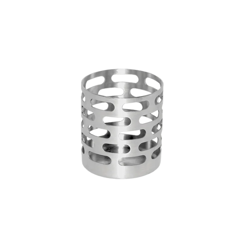 Service Ideas Sugar Stick Holder Stainless Steel Polished Finish
