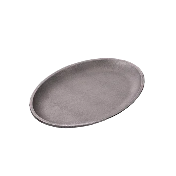 Service Ideas Cast Iron Skillet No Handle 10 x 7 - Set of 12 pieces