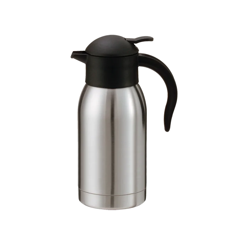 Service Ideas Server 1 Liter Push Button Stainless Steel Lined Brushed Finish - Set of 6 pieces Service Ideas Server 1 Liter Push Button Stainless Steel Lined Brushed Finish - Set of 6 pieces