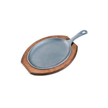 Service Ideas Thermo Plate Compartment Birch - Set of 12 pieces
