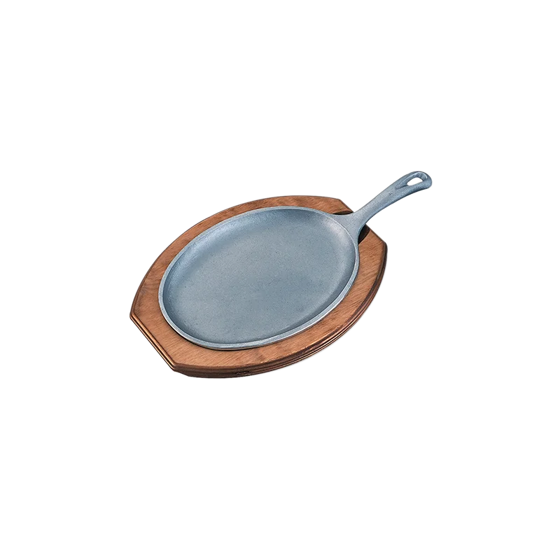 Service Ideas Thermo Plate Compartment Birch - Set of 12 pieces