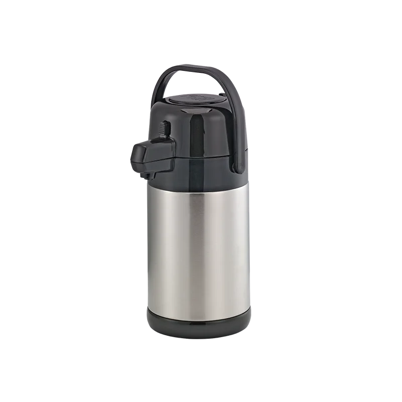Service Ideas Airpot 1.9 Liter Pump Stainless Steel Lined