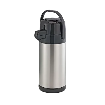 Service Ideas Airpot 2.5 Liter Pump Stainless Steel Lined