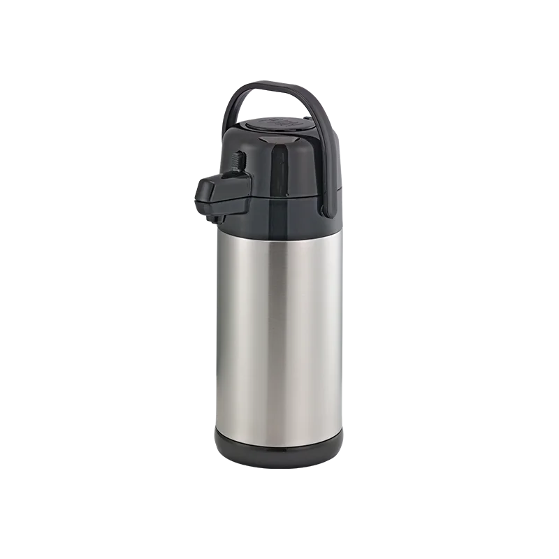 Service Ideas Airpot 2.5 Liter Pump Stainless Steel Lined