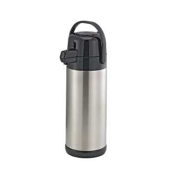Service Ideas Airpot 3 Liter Pump Stainless Steel Lined