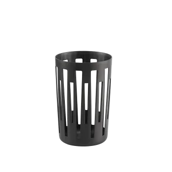 Service Ideas Sugar Stick Basket Holder Black Onyx Finish