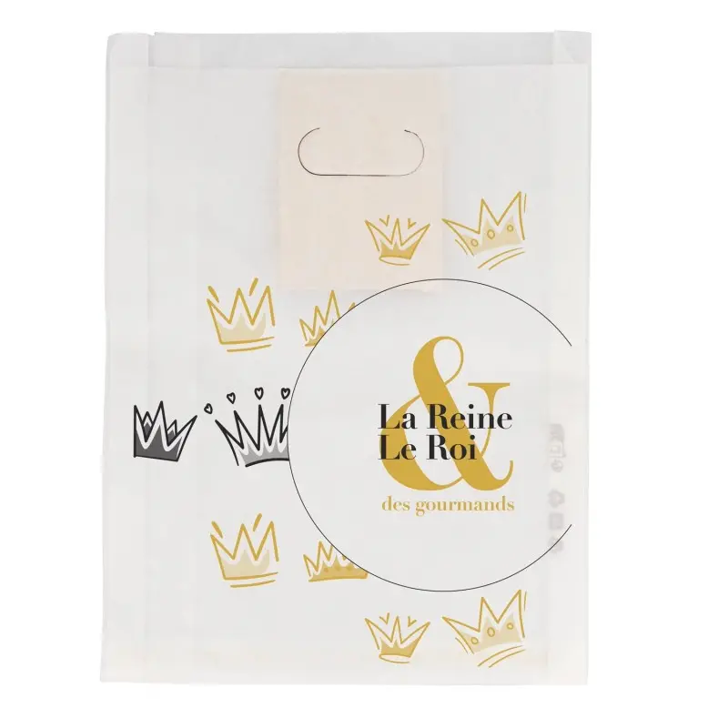 Galettes Kings Cake Greaseproof Bags - 290/15+15x360 mm Galettes Kings Cake Greaseproof Bags - 290/15+15x360 mm